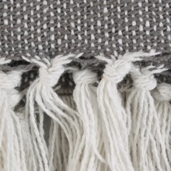 Blankets & Throws-Kirkland's Home Farmhouse Stripe Throw Black