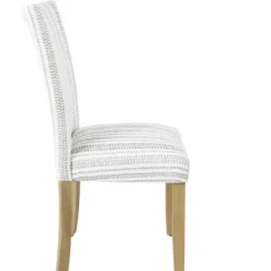 Dining Chairs-Kirkland's Home Farmhouse Stripes Highback Dining Chairs, Set Of 2 Blue/White