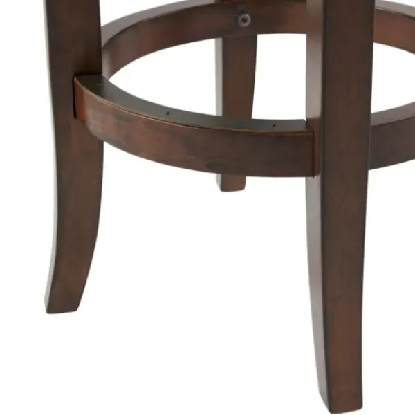 Bar Stools & Counter Height Stools-Kirkland's Home Faux Leather Counter Stools, Set Of 2 Brown