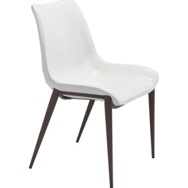 Dining Chairs-Kirkland's Home Faux Leather Stitch Dining Chairs, Set Of 2 White