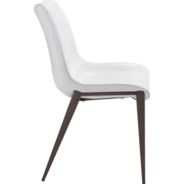 Dining Chairs-Kirkland's Home Faux Leather Stitch Dining Chairs, Set Of 2 White