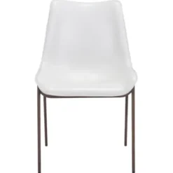 Dining Chairs-Kirkland's Home Faux Leather Stitch Dining Chairs, Set Of 2 White