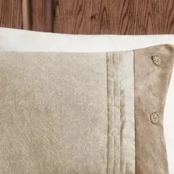 Comforters-Kirkland's Home Faux Suede 7-Pc. King Comforter Set Tan