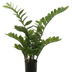 Trees & Topiaries-Kirkland's Home Faux Zamifolia Bush Potted Plant