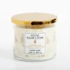 Candles-Kirkland's Home Festive Sugar Cookie Triple Wick Jar Candle White