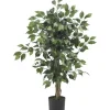 Trees & Topiaries-Kirkland's Home Ficus Silk Tree, 3 Ft.