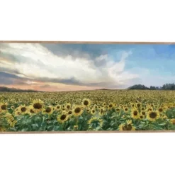 Canvas Art-Kirkland's Home Field Of Gold Framed Canvas Art Print Multi