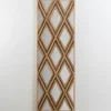 Wall Plaques-Kirkland's Home Fir Wood Diamond Mirrored Wall Plaque Tan/Gray