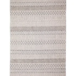 Outdoor Rugs-Kirkland's Home Flamingo Leaf Indoor/Outdoor Area Rug, 5X8 Pink/Green/White