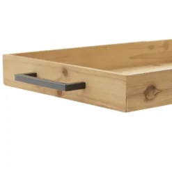 Decorative Trays-Kirkland's Home Flat Leaf Tray Gold