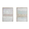 Canvas Art-Kirkland's Home Flatland Glitter Canvas Art Prints, Set Of 2 Multi