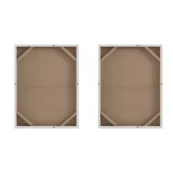 Canvas Art-Kirkland's Home Flatland Glitter Canvas Art Prints, Set Of 2 Multi