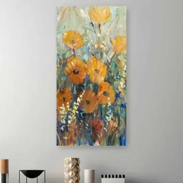 Canvas Art-Kirkland's Home Floral Expression Iv Giclee Canvas Art Print Multi