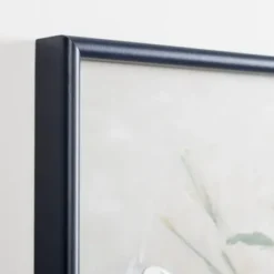 Framed Art-Kirkland's Home Floral Framed Canvas Art Print White