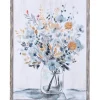 Framed Art-Kirkland's Home Floral In A Jar I Framed Wall Art Print Gray