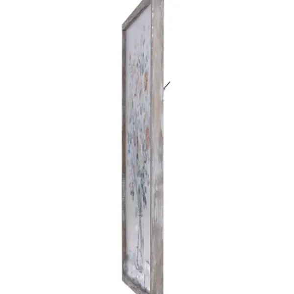 Framed Art-Kirkland's Home Floral In A Jar I Framed Wall Art Print Gray