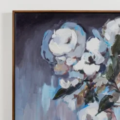 Canvas Art-Kirkland's Home Flower S Bouquet Canvas Art Print Blue