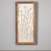 Wall Plaques-Kirkland's Home Flowers Ii Metal Wall Plaque Gold