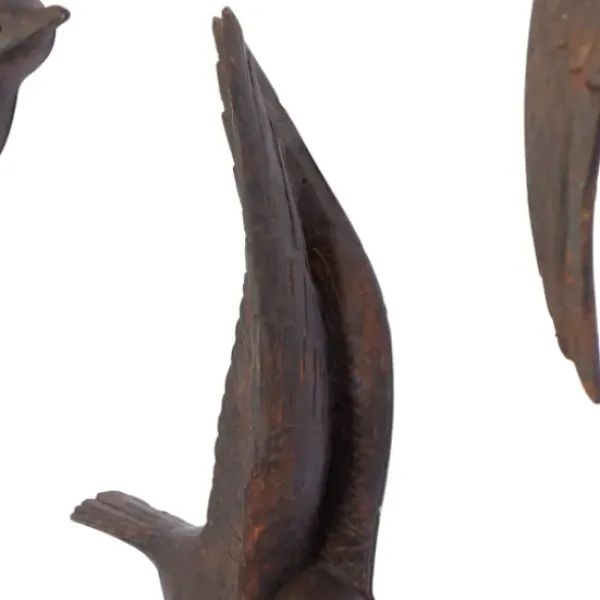 Wall Plaques-Kirkland's Home Flying Birds Wall Sculptures, Set Of 3 Brown