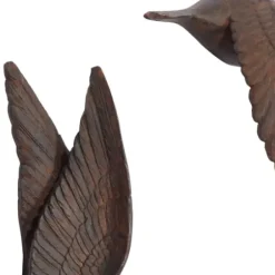 Wall Plaques-Kirkland's Home Flying Birds Wall Sculptures, Set Of 3 Brown