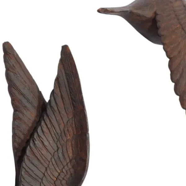 Wall Plaques-Kirkland's Home Flying Birds Wall Sculptures, Set Of 3 Brown