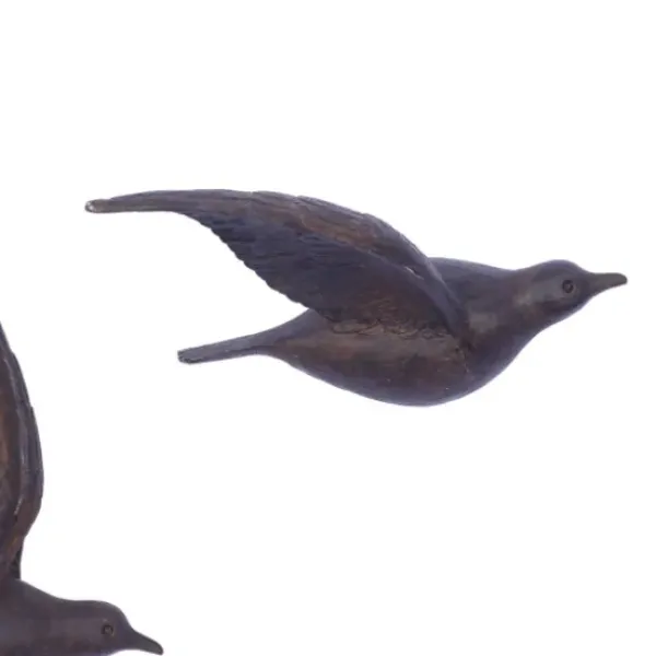 Wall Plaques-Kirkland's Home Flying Birds Wall Sculptures, Set Of 3 Brown