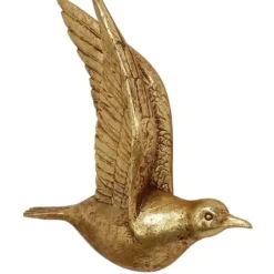 Wall Plaques-Kirkland's Home Flying Birds Wall Sculptures, Set Of 3 Gold