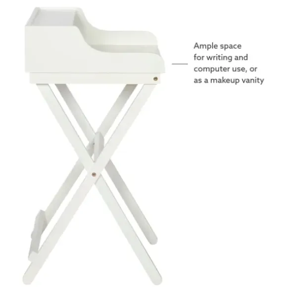 Office Furniture-Kirkland's Home Folding Caty Desk White