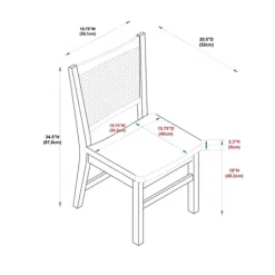 Accent Chairs-Kirkland's Home Folding Rat Cane Back Cushioned Chair Tan
