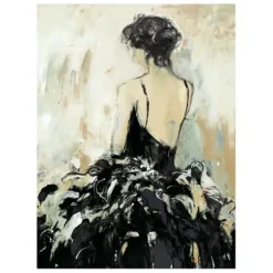 Canvas Art-Kirkland's Home Fond Reflections Giclee Canvas Art Print Gray/Tan