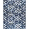 Outdoor Rugs-Kirkland's Home Forest Geo Lattice Outdoor Area Rug, 4X7 Green
