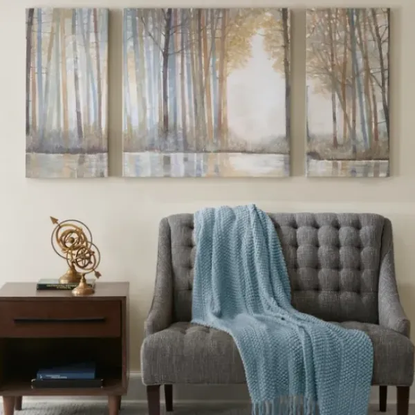 Canvas Art-Kirkland's Home Forest Reflections Canvas Art Prints, Set Of 3 Multi