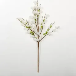 Stems & Bouquets-Kirkland's Home Forsythia Stem, 30 In. White