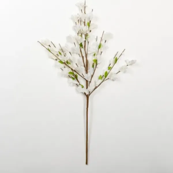 Stems & Bouquets-Kirkland's Home Forsythia Stem, 30 In. White