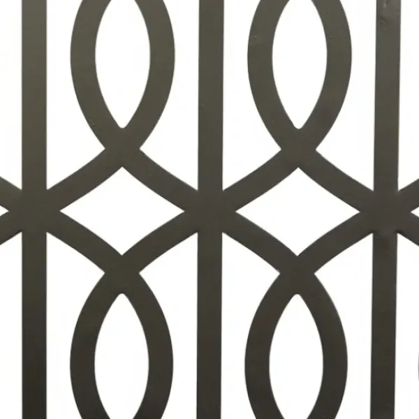 Wall Plaques-Kirkland's Home Framed Matte Black Metal Wall Plaques, Set Of 4 Black/Brown