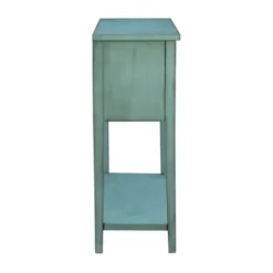 Console Tables-Kirkland's Home Franny Distressed Console Table Blue