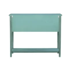 Console Tables-Kirkland's Home Franny Distressed Console Table Blue