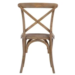 Dining Chairs-Kirkland's Home French Country X-Back Dining Chairs, Set Of 2 Gray