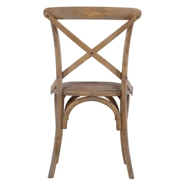 Dining Chairs-Kirkland's Home French Country X-Back Dining Chairs, Set Of 2 Gray