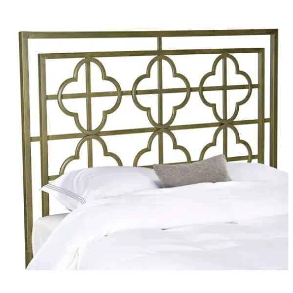 Beds & Headboards-Kirkland's Home French Metallic Queen Headboard Gold