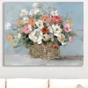 Canvas Art-Kirkland's Home Fresh Flower Market Canvas Art Print Multi