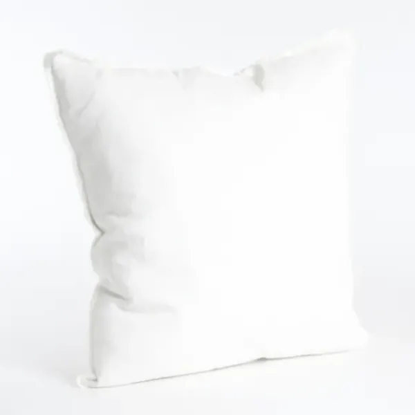 Pillows-Kirkland's Home Fringed Edge Pillow White