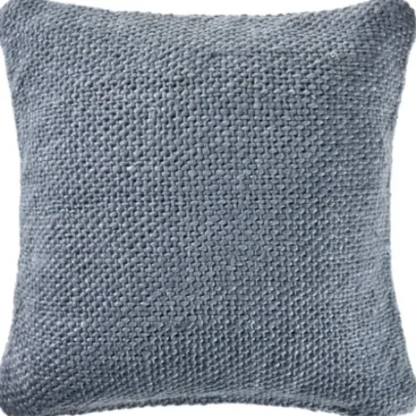 Pillows-Kirkland's Home Frost Woven Accent Pillow Blue