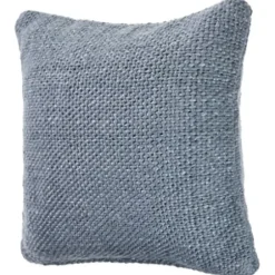 Pillows-Kirkland's Home Frost Woven Accent Pillow Blue