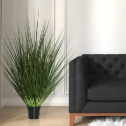 Trees & Topiaries-Kirkland's Home Full Green Grass Potted Plant