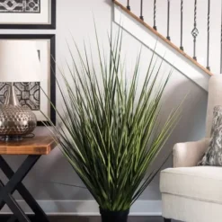 Trees & Topiaries-Kirkland's Home Full Green Grass Potted Plant