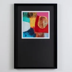 Framed Art-Kirkland's Home Fun Colors Abstract I Framed Wall Art Red/Blue/Yellow