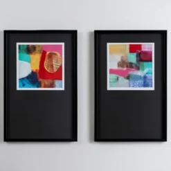 Framed Art-Kirkland's Home Fun Colors Abstract I Framed Wall Art Red/Blue/Yellow