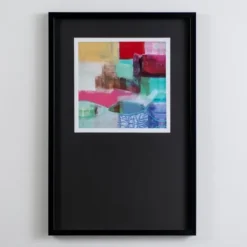 Framed Art-Kirkland's Home Fun Colors Abstract Ii Framed Wall Art Red/Blue/Yellow