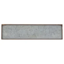 Wall Quotes & Signs-Kirkland's Home Galvanized Iron Market Wall Sign Silver